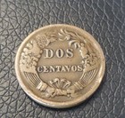 1877 Dos  2  Centavos  Republica Peruana - Nice Condition 