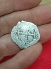 2 Reales Carlos Ii 1699  Potos   Colonial Spanish Cob