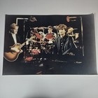 Rare Rush Band Stamped Kodak 87 Darkroom Print Geddy Lee Alex Lifeson Neil Peart