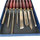 Record Power Wood Turning Tools 8 Pc Set Professional Spindle   Bowl Collection 