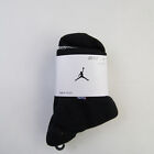 Air Jordan Dri-fit Socks Unisex Black New With Tags