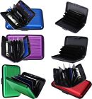 Waterproof Metal Business Id Credit Card Holder Aluminum Wallet Rfid Case Pocket