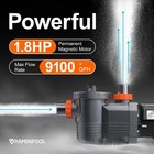 1 8 Hp Variable Speed Inground Pool Pump
