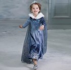 Girls Princess Dress Elsa Costume Sequin Birthday Party Dress Up Girls 2-8 Years