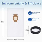 10 Pack Vacuum Bags And 2 Belts Compatible With Kirby Vacuum