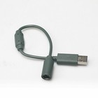 2x Usb Breakaway Dongle Cable Cord Adapter For Xbox 360 Pc Wired Controller  