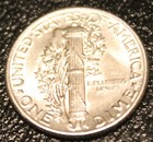     1944-p  Mercury  Dime  Brilliant  Uncirculated  90   Silver  Nice    