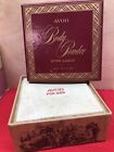 Vintage Avon Body Powder For Men Complete Kit With Puff
