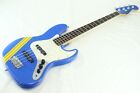 Squier By Fender Tomomi Scandal Jazz Bass Bluetus Electric Bass Guitar