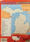 1989 Michigan Atlas And Gazetteer Delorme Mapping Company