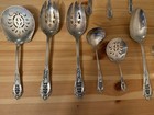 Wallace Grande Baroque Sterling Silver Flatware Set 93 Pc Rose Design