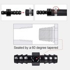 1 2  Barb Inline Fuel Pressure Gauge Fitting 1 2  Barb With 1 8 Npt Port