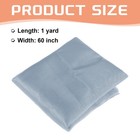 60  By 1 Yard Organza Tulle Fabric Crystal Sheer Silky Fabric  Silver