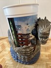 Godzilla Movie Cup And Car Drink Holder Taco Bell Restaurant 1998 Promo Vgc