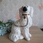 Rare Very Large Staffordshire Spaniels  England  Decorating A Fireplace