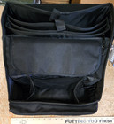Uncle Mike s Nylon Black Deluxe Car Seat Organizer 52562 New  14  X 12 5  X 8 5 