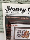 Stoney Creek Cross Stitch Collection Magazine March april 2000 Spring Fever 12 2