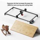 Longer Ray5 Extension Kit - Laser Engraver Area Expansion Kit For Ray5     used   