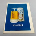 60s Beer Malt Liquor Vintage Magazine Print Ads - Lot Of 9