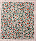 Vintage 1940 s Feedsack Floursack Fabric Piece 8 5x10  Daisies