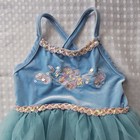 Revolution Dancewear Girls Cs Light Blue Sleeveless Tutu Dress Sc Style 043