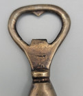 Euc Vintage antique Brass Italian Bottle Opener Vagabond 8 Faces Of Man Figural