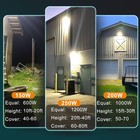 Lightdot 10 Pack 150w Led Wall Pack Lights  Wall Mount Outdoor Exterior Lighting