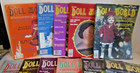 11 National Doll World Magazine 1980 s Vintage Doll Magazines Books Lot