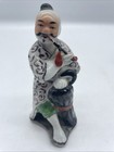 Vtg 1930s Chinese Porcelain Famille Rose 6 5    Figurines  Lot Of 4 