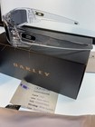 Oakley Gascan Custom Clear Frames black Polished Ikons black Iridium Bnib