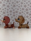 Littlest Pet Shop Lps Dachshund Dog Lot Of 2 Figure  3601  518
