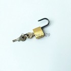 3 Padlock Buckle Lock With Key For Restraint Lockable Handcuffs Collars Gags