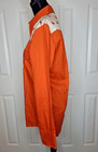 Vintage Miller Western Wear Pearl Snap Orange Rodeo Show Shirt Men s 15 1 2 X 34
