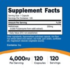 Nutricost Nattokinase  4 000 Fu  120 Capsules - Vegan-friendly  Gmo-free