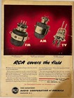 Vintage Rca Am Fm Television Broadcast News Magazine  53 February 1949 