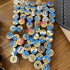 Vtg Wood Spool Rolls Of Thread Lot Of 65 Coats   Clark J P Coats Lily