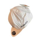  new  Cobra King F8 Flat Bill Flexfit Tech 110 Golf Hat - White  909335