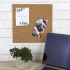 Quartet Cork Tiles  Bulletin Board Panels 12  X X X 12   Natural