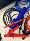 Megger 1002-534 - 3m  10ft  Test Lead  10 Kv Large Insulated Clip  Set Of 3