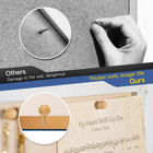 White Linen Cork Board With Frame  16 x11  Bulletin Board For Home Or Office