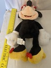 Disney Store  Minnie Mouse  Doll Plush Stuffed Animal 18  Tall  Polka Dot Bow