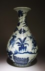 A Blue   White Porcelain Vase