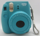 Fujifilm Instax Mini 8 Light Blue Instant Camera Tested Working Like A Polaroid