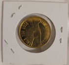 Vtg Naughty Heads I Win - Tails You Lose Coin - Risque Erotica Nude Brass Token
