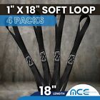 Usa 4 Pack Heavy Duty 18  Soft Loop Tie Down Strap Motorcycle Dirt-bike Atv Utv