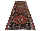 Vintage Turkish Runner Rug 3 6 x11 0  Antique Handmade Rug  Oushak Bathroom Rug