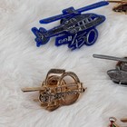 Helicopter Lapel Pin Lot Of 7