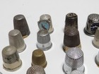 183 Vintage Antique Metal Thimbles - All Different Variety - Selling As Is