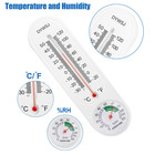Indoor Dial Thermometer Humidity For Chicken Poultryquail Egg Incubator