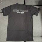2025 Oasis New York Live    25 Medium Official Black Tee - Nyc Pop Up